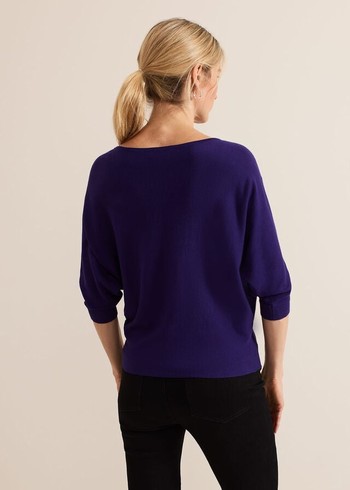 Phase Eight Cristine Knitwear Purple Canada | QUDTJV-597